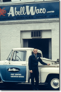 The company informally adopts the name Abell Waco, a fusion of Waverly and Company